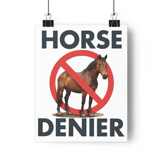 Stop Believing In Horses — Poster