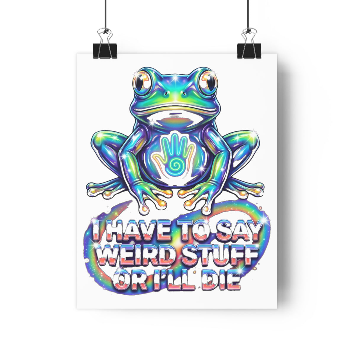 Unintelligible For My Own Safety — Poster