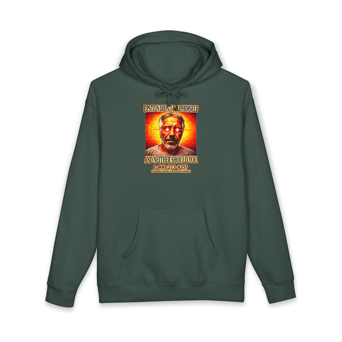 Deep Fried Epstein Motivation Hoodie — Didnt Kill Himself Meme Suicide