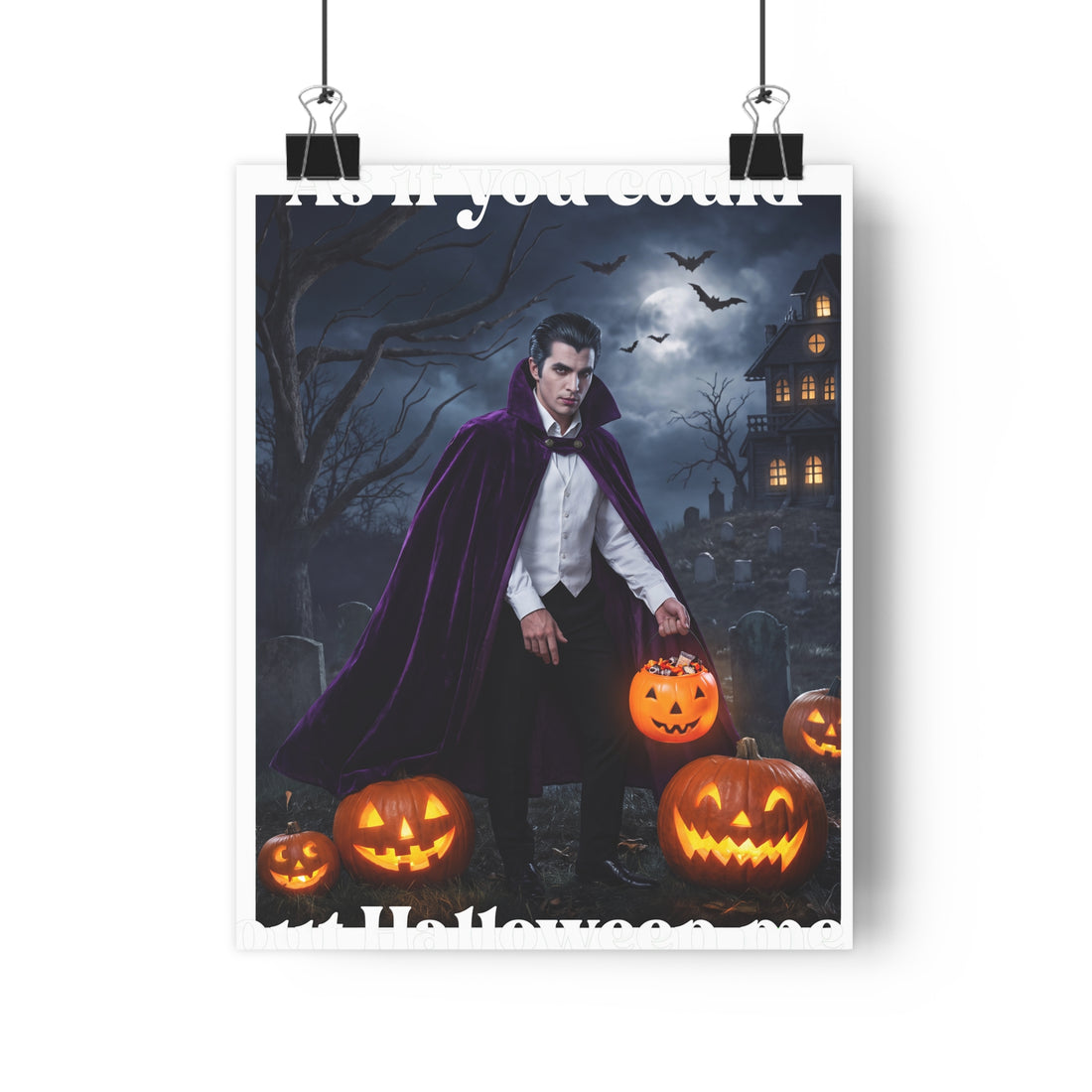 Spooky Season Apex Predator — Poster