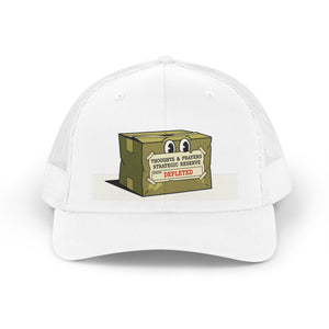 Thoughts & Prayers Depleted Hat — Strategic Reserve Cap