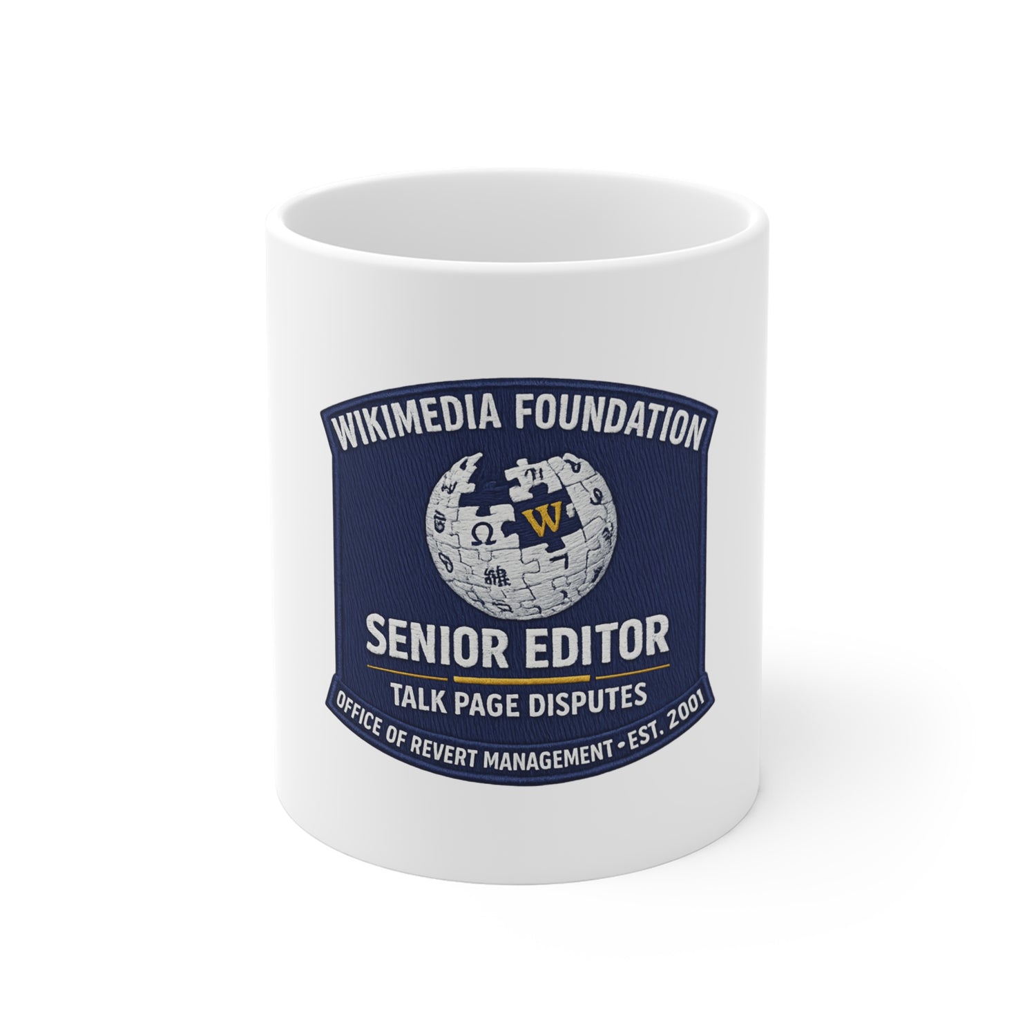 SENIOR EDITOR, TALK PAGE DISPUTES — Official Credentialed Cap