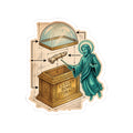 Premium Bone Vault Schematics — Sticker — view 1