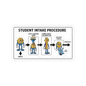 STUDENT INTAKE PROCEDURE — Sticker