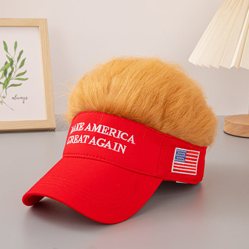 MAGA Hair Visor