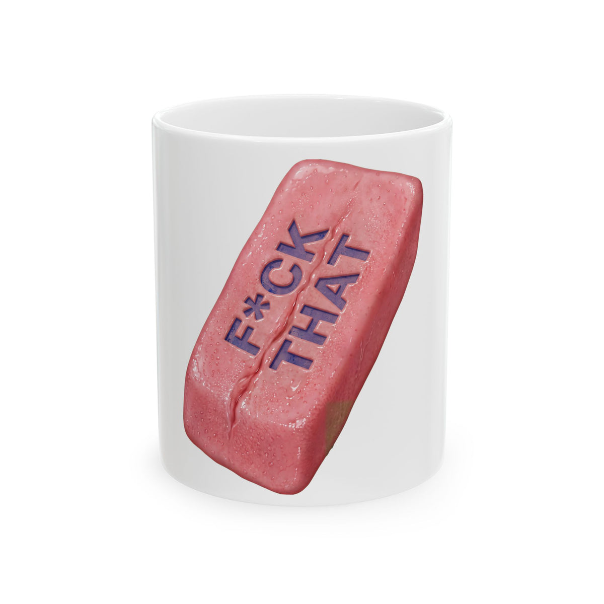Silent Reading Flesh Wedge — Mug