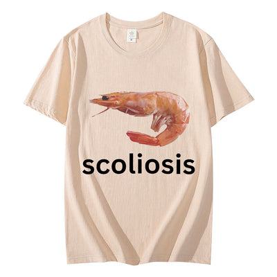 Scoliosis Shrimp Tee