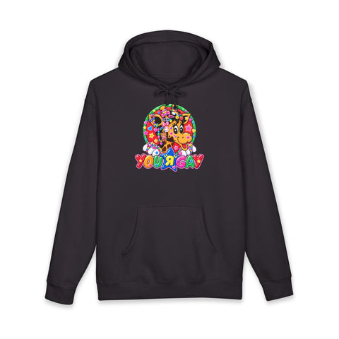 You R Gay Hoodie — Toys Us Geoffrey Giraffe 90S Nostalgia Parody