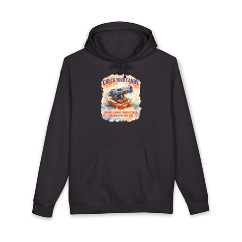 Check Their Candy Hoodie — Halloween Gun in Suburban Panic Facebook