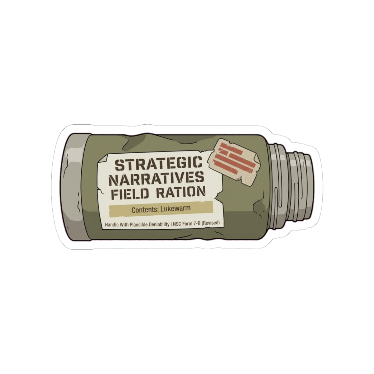 Office of Strategic Narratives — Field Ration Unit — Sticker