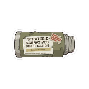Office of Strategic Narratives — Field Ration Unit — Sticker