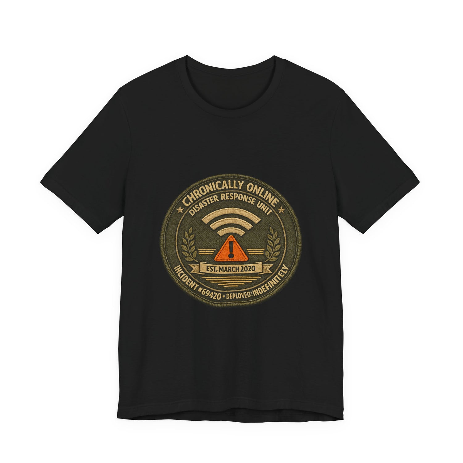 CHRONICALLY ONLINE DISASTER RESPONSE VOLUNTEER CAP — INCIDENT 