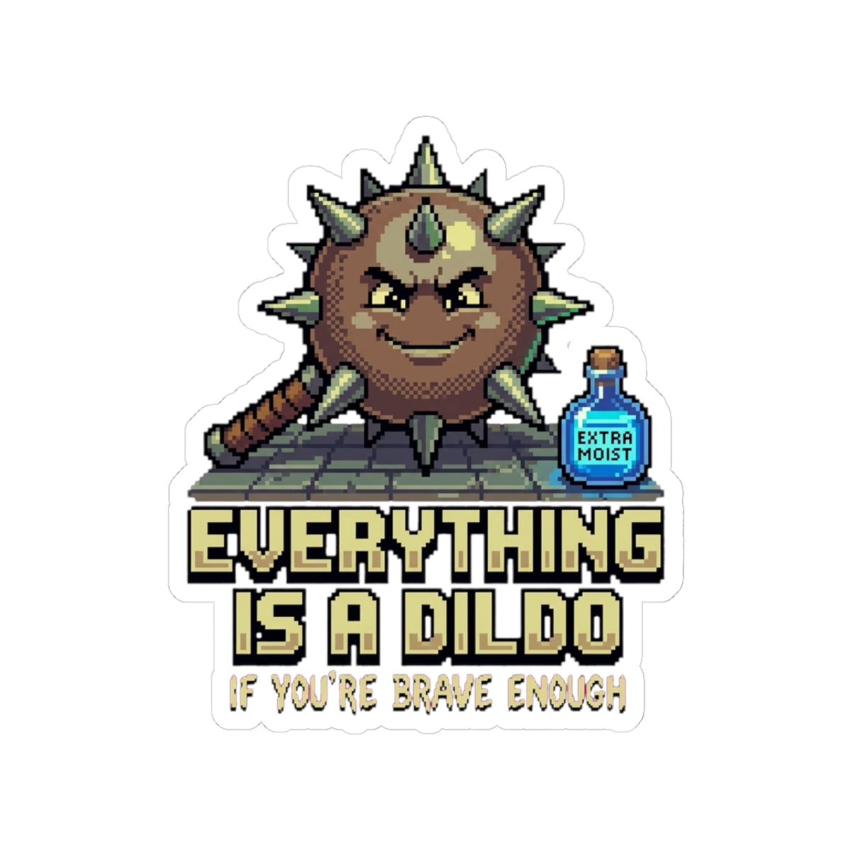 Critical Bravery — Sticker