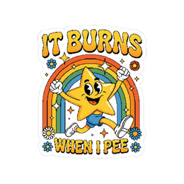 Excruciating Flank Pain — Sticker