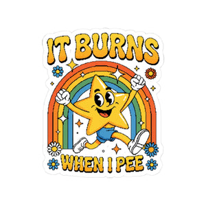 Excruciating Flank Pain — Sticker