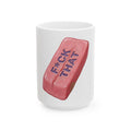 Silent Reading Flesh Wedge — Mug — view 2