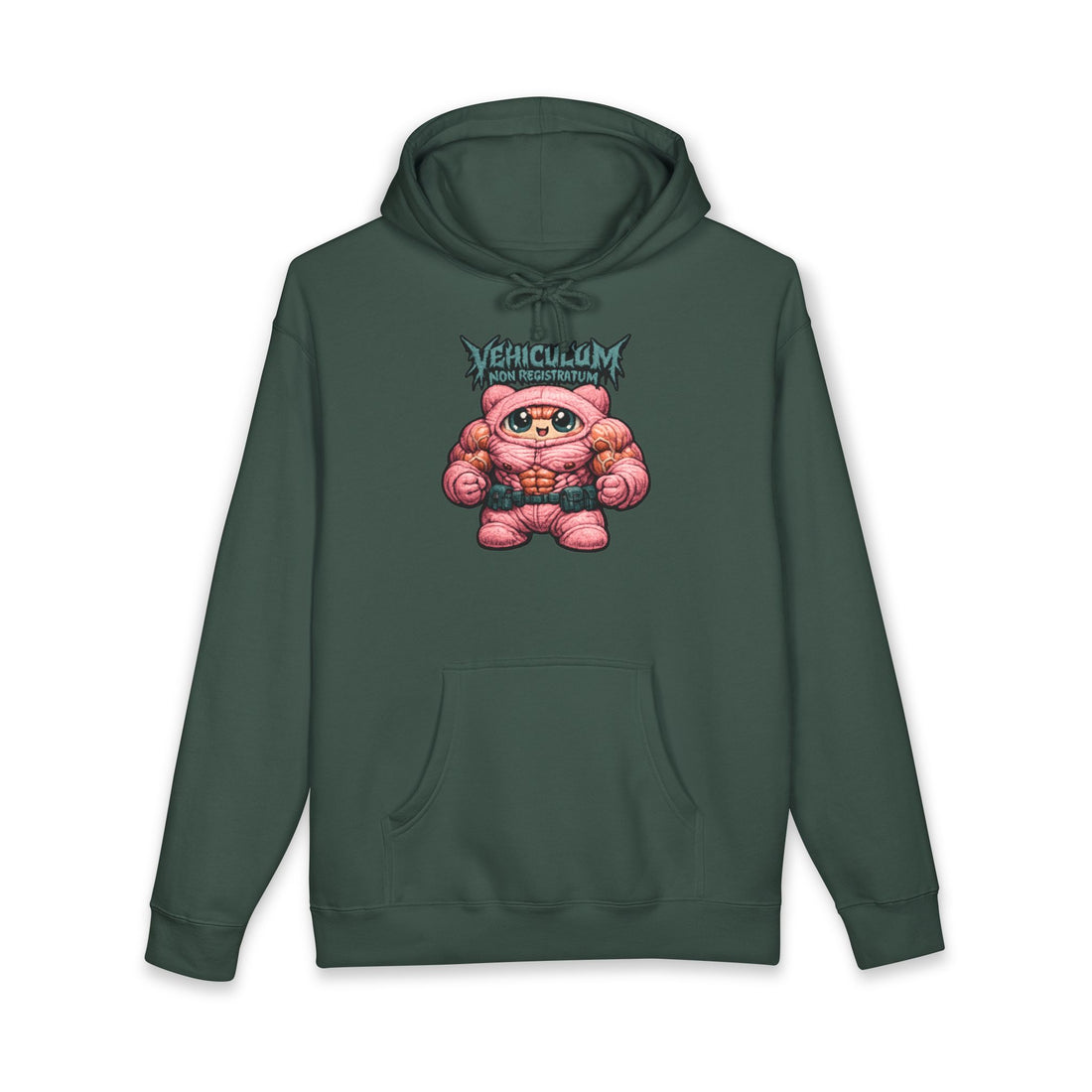 Failure To Yield Mascot Hoodie — Black Metal Shitpost 90S Comics Latin