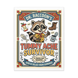 Tummy Ache Survivor — Canvas
