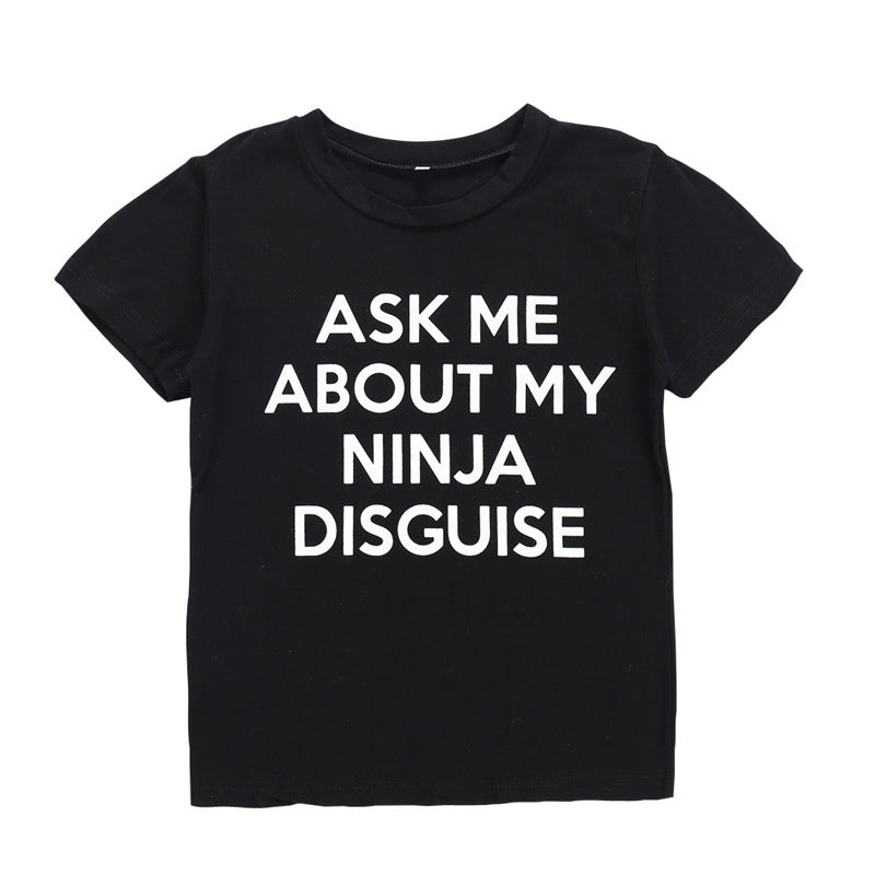Ask Me About My Ninja Disguise Tee