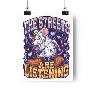 The Streets Are Listening — Poster
