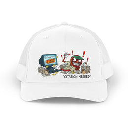 Citation Needed Hat — Funny Fact Checker Dad Cap