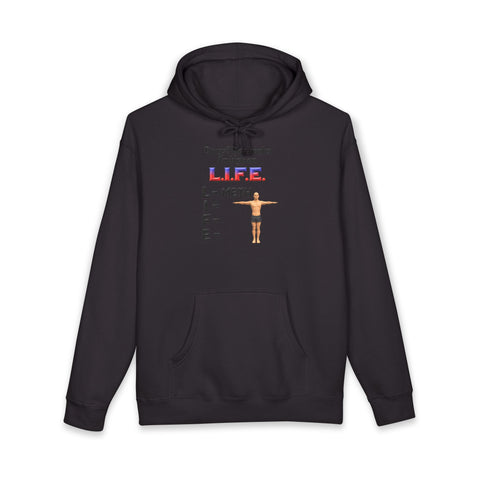 L Is For Meth Hoodie — High on Life Meme Low Poly T