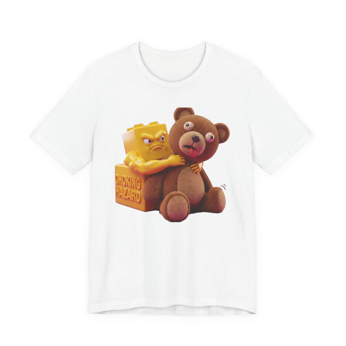 Active Choking Hazard — Tee