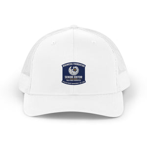 SENIOR EDITOR, TALK PAGE DISPUTES — Official Credentialed Cap
