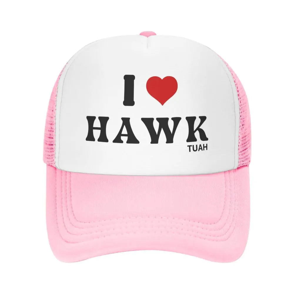 I ❤️ HAWK TUAH Trucker Hat
