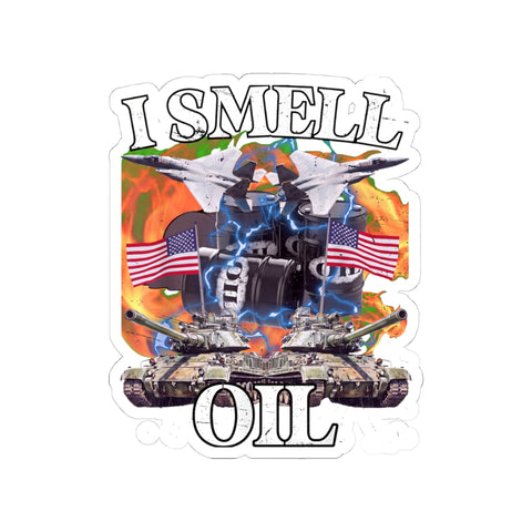 Spreading Democracy One Barrel At A Time — Sticker