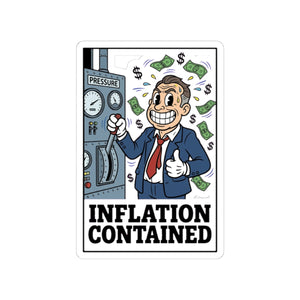 Inflation Contained — Sticker
