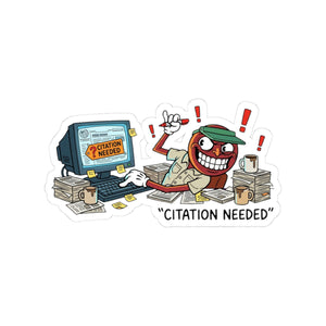 Citation Needed Sticker - Epistemological Maintenance