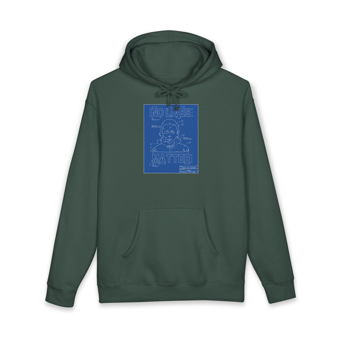 No Lives Matter Schematic — Hoodie
