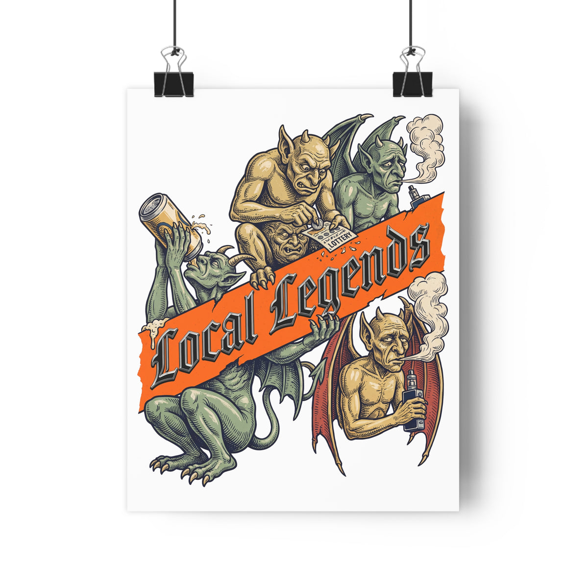 Bestiary of 3 AM Degeneracy — Poster