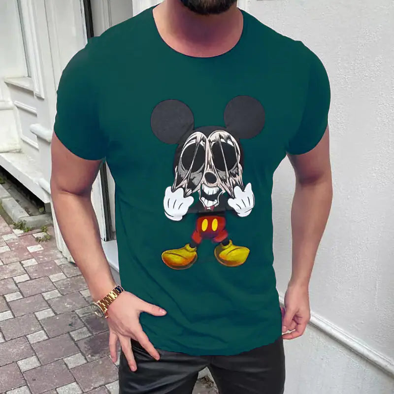 Sad Mickey Tee – Existential Mascot Edition
