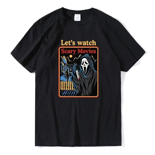 Let’s Watch Scary Movies (and Maybe Die) – Vintage Slasher Tee