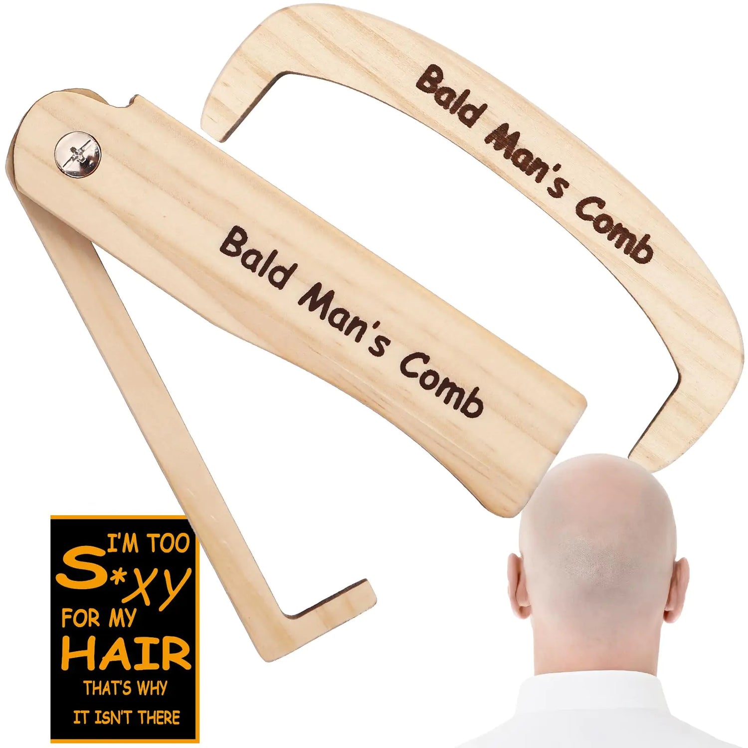Bald Man’s Comb – For the Hair That Isn’t There