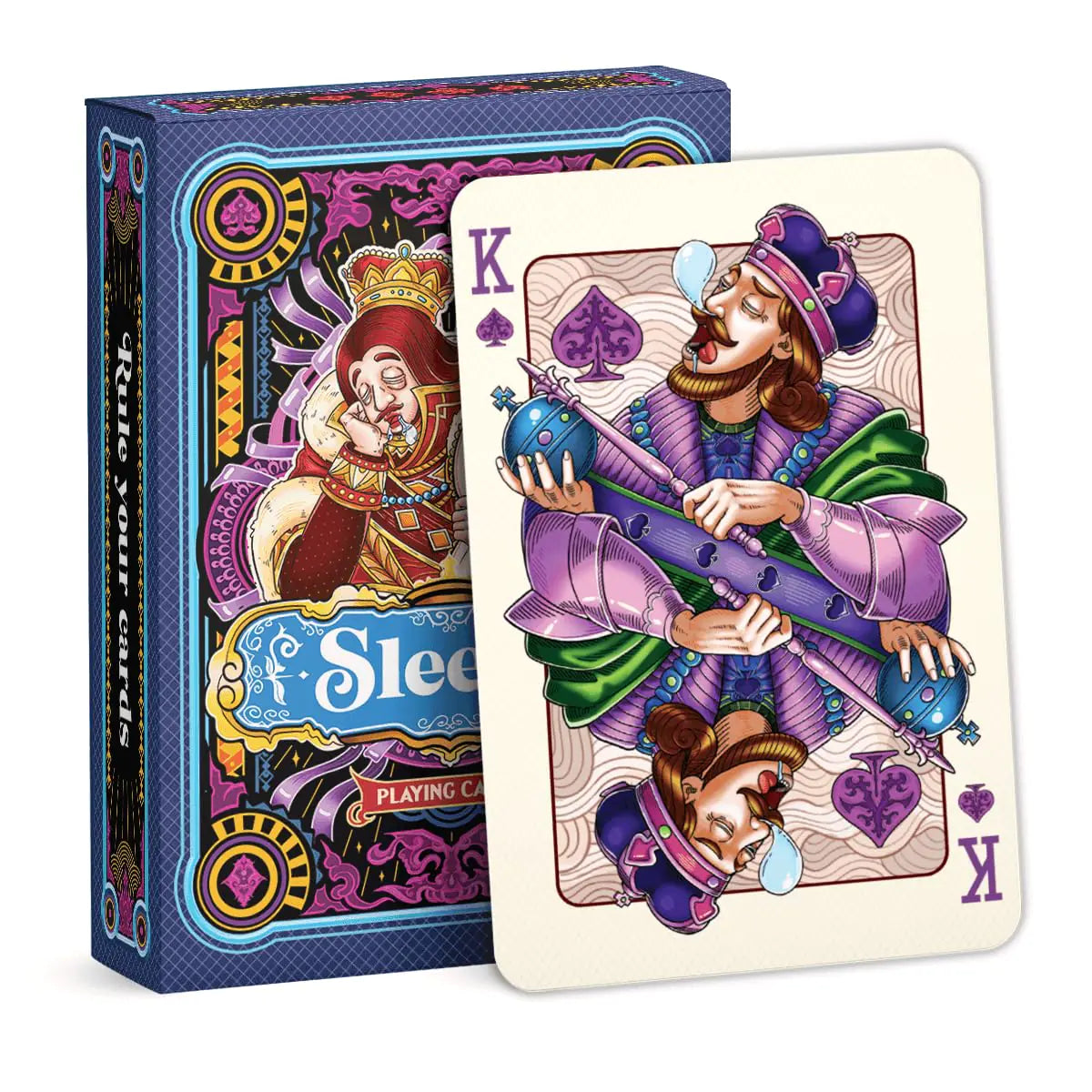 Sleepy Royalty Playing Cards – For People Who’ve Given Up on Poker but Not on Vibes