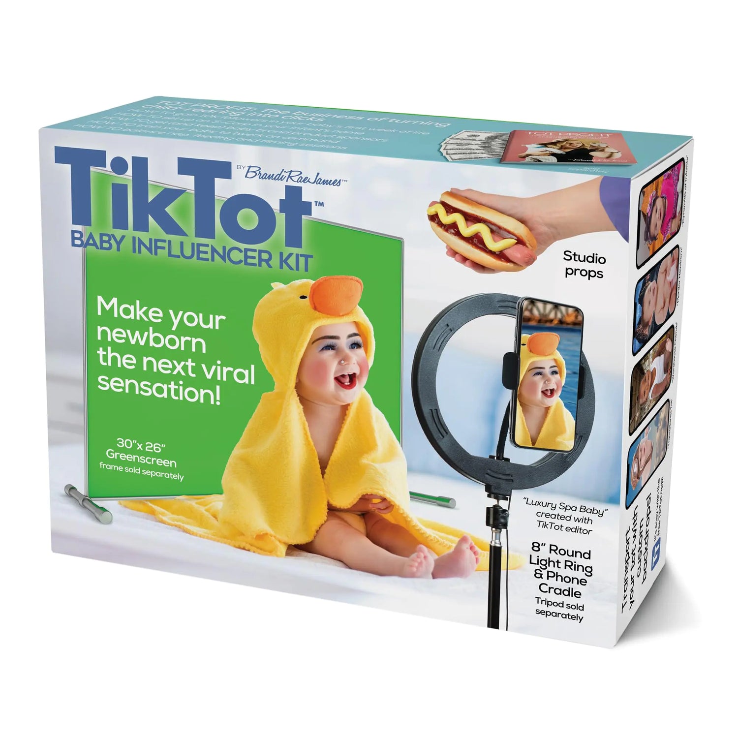 TikTot+ Baby Influencer Prank Box – Fake Gift Box for Parents Who Deserve Panic