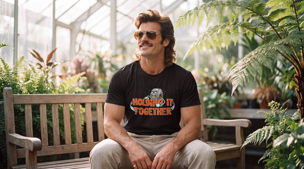 Barely Holding It Together Shirt — Funny Burnout Graphic Tee