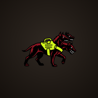 Registered Emotional Support Hellhound Hat — Funny Dog Cap