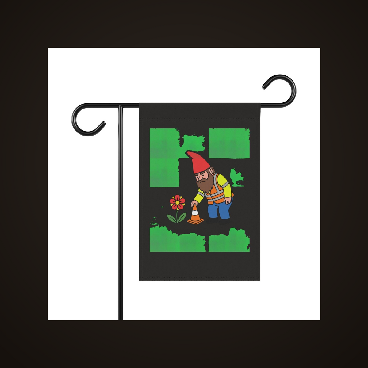 Cone of Concern — Garden Flag