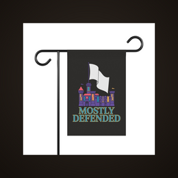 Mostly Defended — Garden Flag
