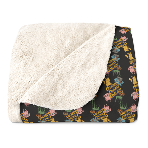 100% Genuine Battle Freaks Blanket — Bootleg 90s Toy Throw