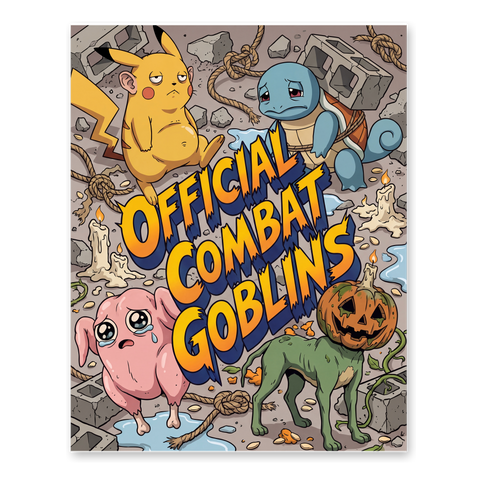 100% Genuine Battle Freaks — Funny Bootleg Gaming Poster