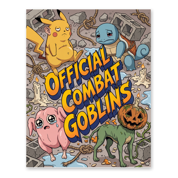 100% Genuine Battle Freaks — Funny Bootleg Gaming Poster