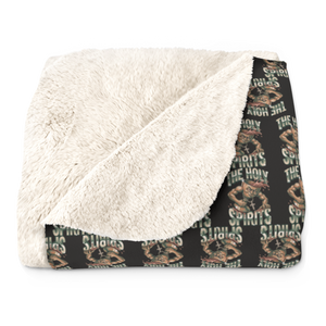 100 Proof Holy Spirit — Funny Religious Meme Blanket