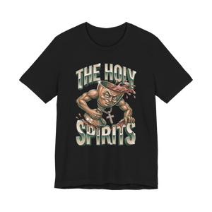 100 Proof Holy Spirit Shirt — Funny Religious Drinking Tee