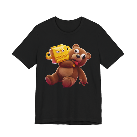 Active Choking Hazard Shirt — Funny Warning Label Graphic Tee