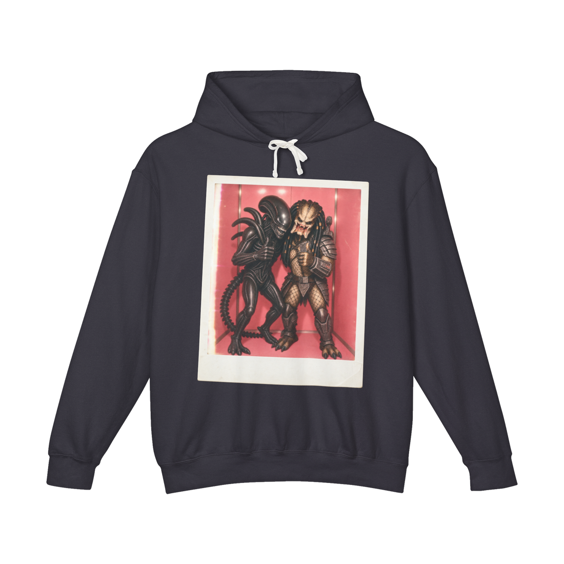 Apex Besties Hoodie — Funny Alien vs Predator — Black